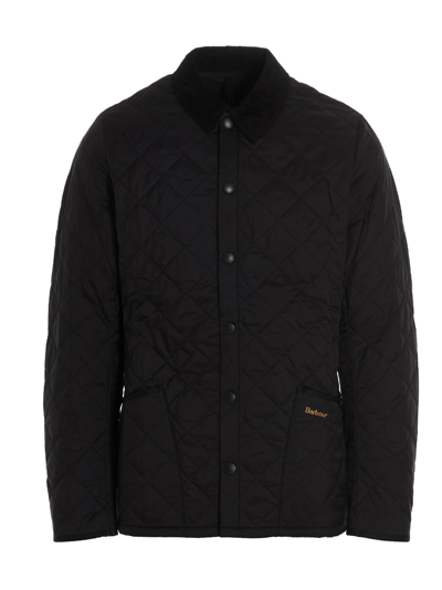 Barbour Heritage Liddesdal Quilted Jacket In Black | ModeSens