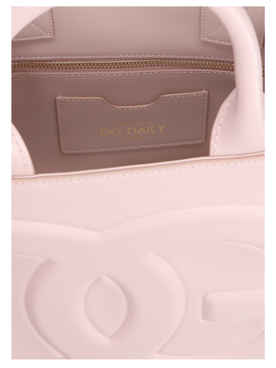 Shop Dolce & Gabbana Logo Handbag In Rosa