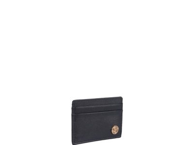Shop Versace Meudusa Logo Wallet In Nero-oro
