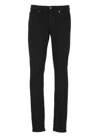 Shop Dondup George Jeans In Nero