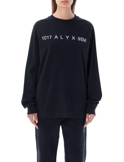 Shop Alyx Logo T-shirt In Black