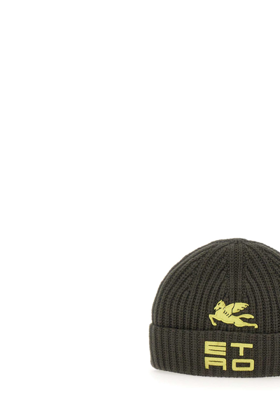 Shop Etro Wool Knitted Hat
