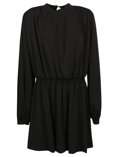 Shop Federica Tosi Dress In Nero