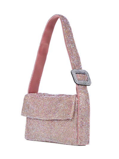 Shop Benedetta Bruzziches Vitty La Mignon Shoulder Bag In Light Rose