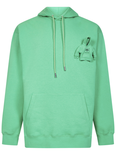 Shop Opening Ceremony Miniature Box Logo Sweatshirt In Green