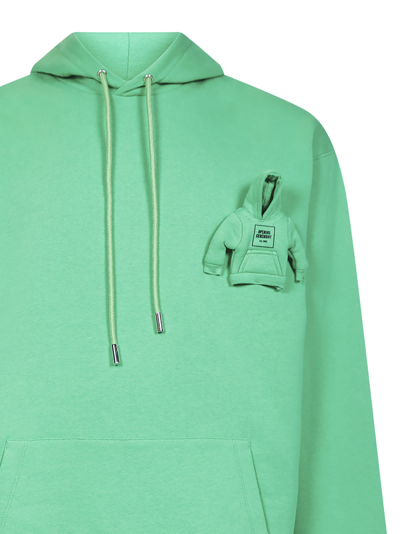 Shop Opening Ceremony Miniature Box Logo Sweatshirt In Green