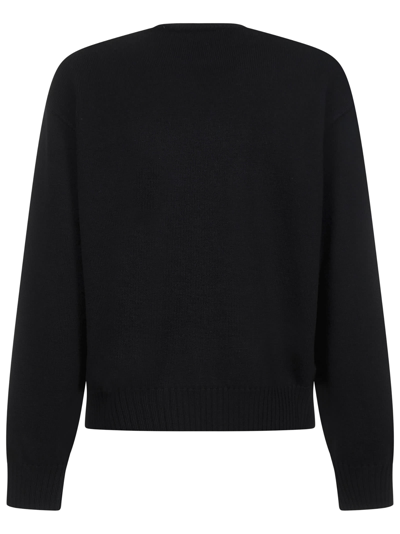 Shop Off-white Sweater In Black Black