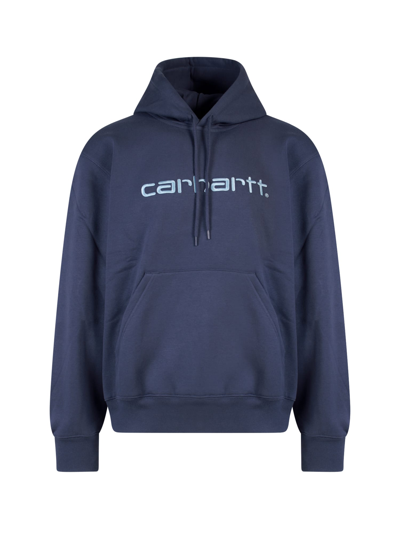 Shop Carhartt Sweatshirt In Blu