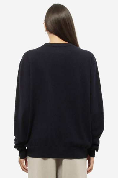 Shop Extreme Cashmere Class Knitwear In Navy