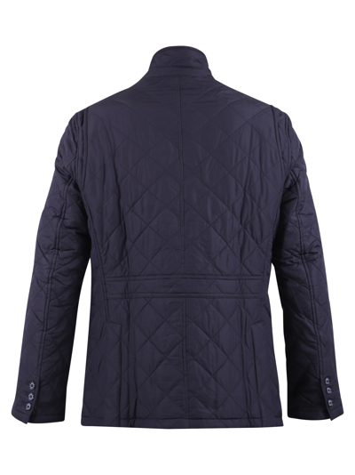 Shop Barbour Padded Jacket In Navy