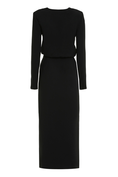 Shop Federica Tosi Long Dress In Black