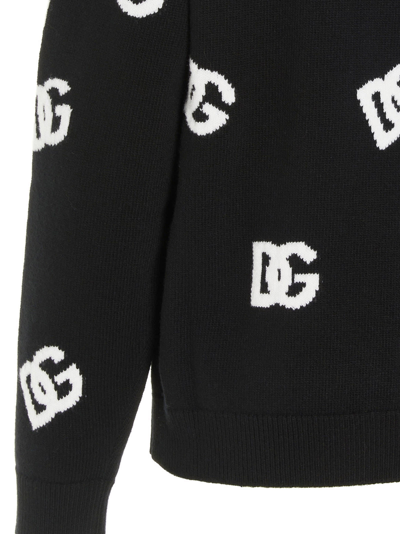 Shop Dolce & Gabbana All-over Logo Cardigan In Variante Abbinata