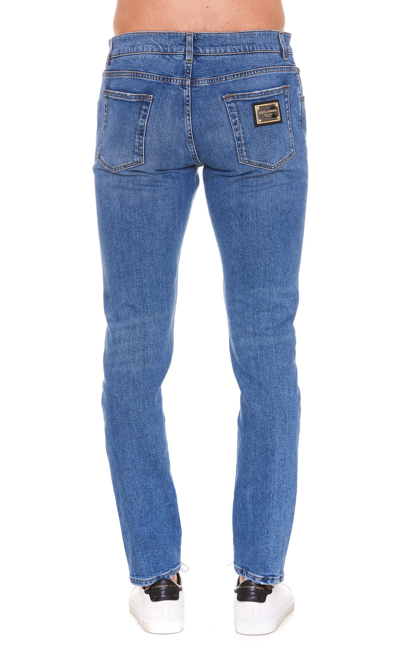Shop Dolce & Gabbana Denim Jeans In Variante Abbinata