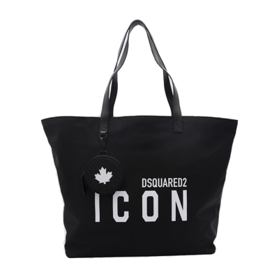 Shop Dsquared2 Icon Print Tote Bag