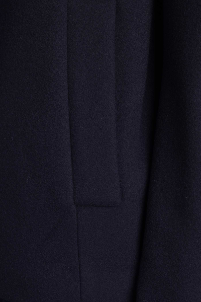 Shop Barena Venezia Gafaro Outerwear In Blue Wool In Navy