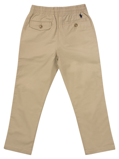 Polo Ralph Lauren Prepster Polo Trousers In Stretch Chino In Khaki