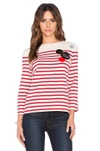 MARC BY MARC JACOBS BRETON STRIPE 长袖上装