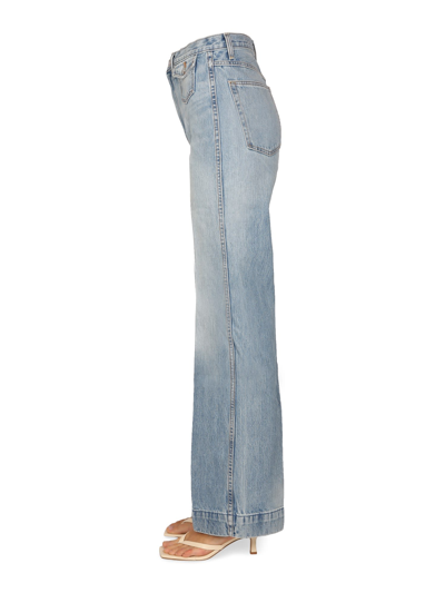 Shop Re/done Jeans 70s In Light Blue