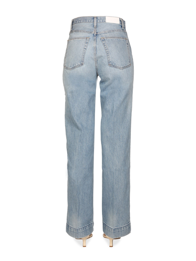 Shop Re/done Jeans 70s In Light Blue