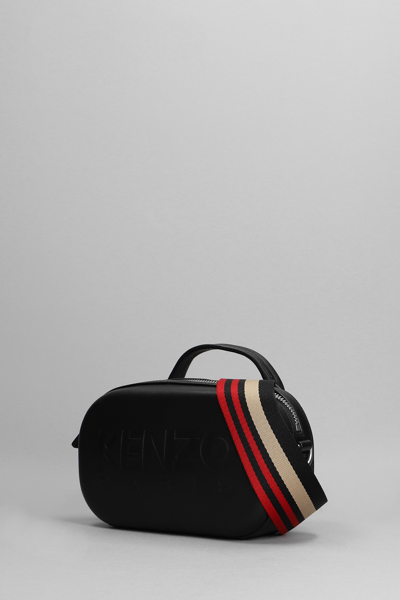 Shop Kenzo Hand Bag In Black Leather In Nero