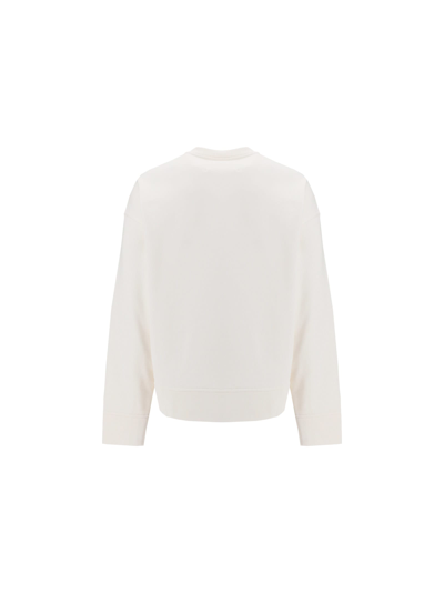 Shop Jil Sander Sweatshirt In White