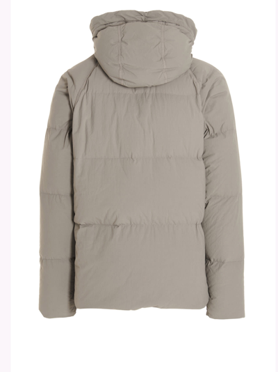 Shop Ten C Artic Down Down Jacket In Grey