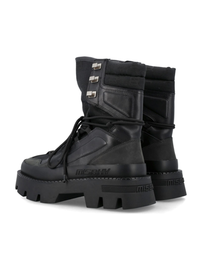 Shop Misbhv Ibiza Monogram Boot In Black