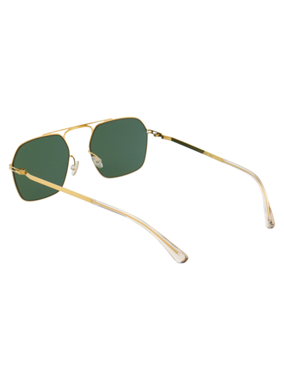 Shop Mykita Mmcraft012 Sunglasses In 013 Glossygold