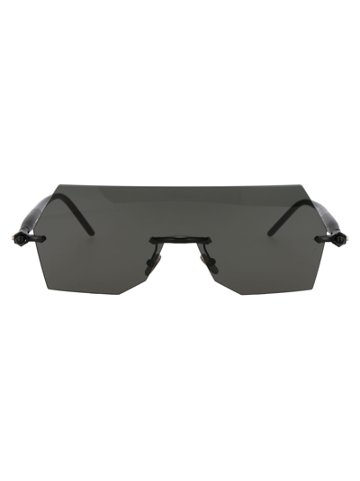 Shop Kuboraum Maske P90 Sunglasses In Bm Bb Grey