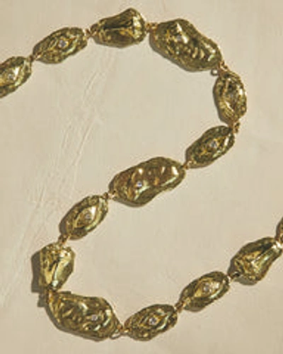 Fine Fragment Collar In Gold