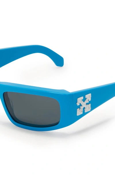 Shop Off-white Joseph Sunglasses In Blue Dark