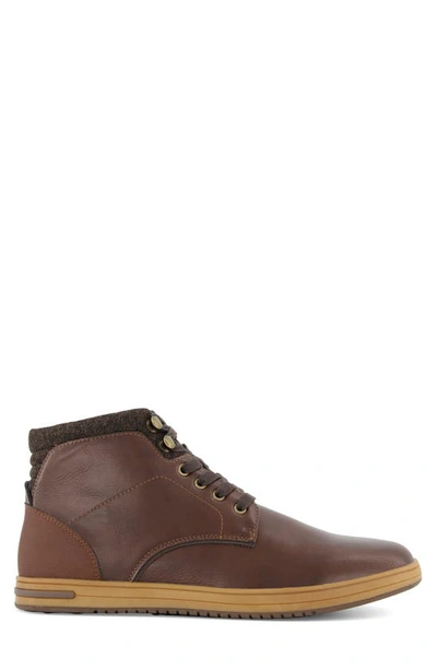 Dune London Visit Retro Sneaker In Brown