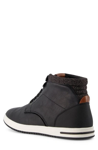 Dune London Visit Retro Sneaker In Black