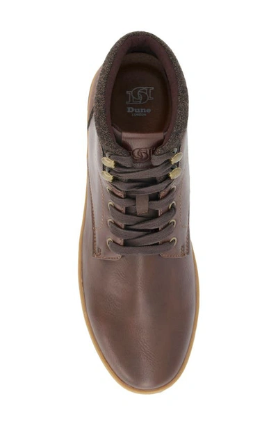 Shop Dune London Visit Retro Sneaker In Brown