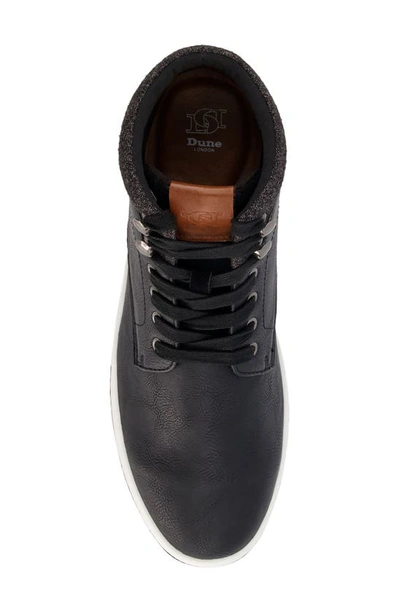 Dune London Visit Retro Sneaker In Black