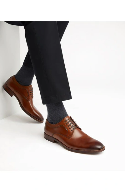 Dune London Sparrows Derby In Tan