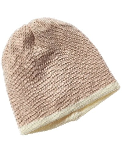 Shop Hat Attack Reversible Tipped Beanie In Beige