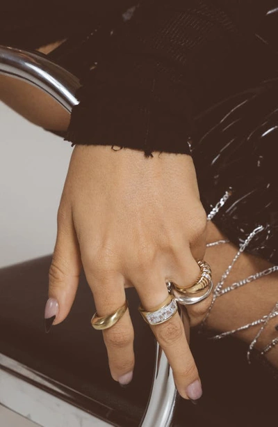 Shop Child Of Wild The Gaudy Cocktail Ring In Gold