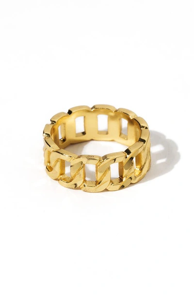 Shop Child Of Wild Jada Link Ring In Gold