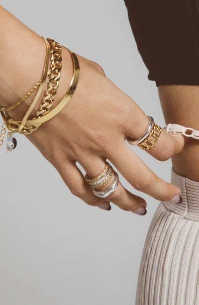 Shop Child Of Wild Jada Link Ring In Gold