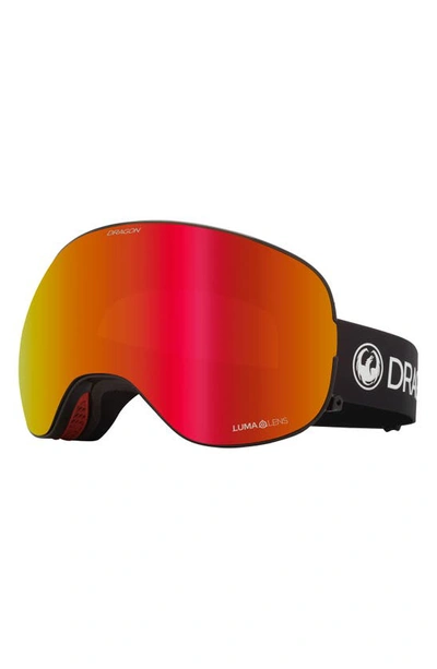 Shop Dragon X2 77mm Snow Goggles With Bonus Lens In Thermal/ Llredionllrose