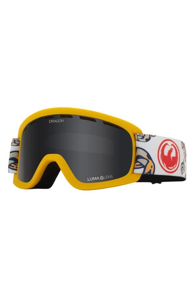 Shop Dragon Lil D Base Youth Fit 44mm Snow Goggles In Lilkoi/ Lldksmk