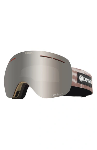 Shop Dragon X1s 70mm Snow Goggles With Bonus Lens In Wash/ Llsilverionllamber