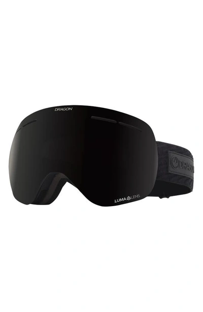 Shop Dragon X1s 70mm Snow Goggles With Bonus Lens In Midnight/ Llmidnightllviolet