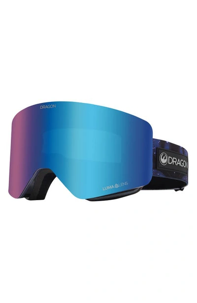 Shop Dragon R1 Otg 63mm Snow Goggles With Bonus Lens In Shimmer/ Llblueionllamber