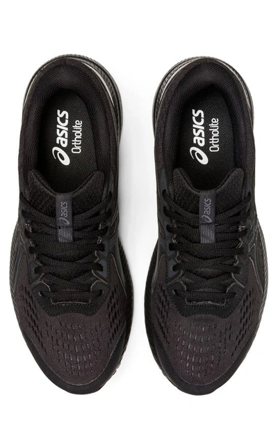 Shop Asics Gel-contend 8 Standard Sneaker In Black/ Carrier Grey