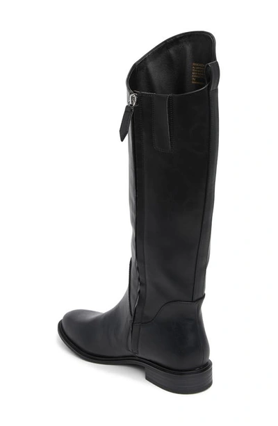 Shop Nordstrom Rack Meadow Tall Riding Boot In Black