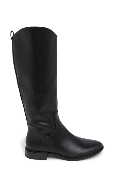 Shop Nordstrom Rack Meadow Tall Riding Boot In Black