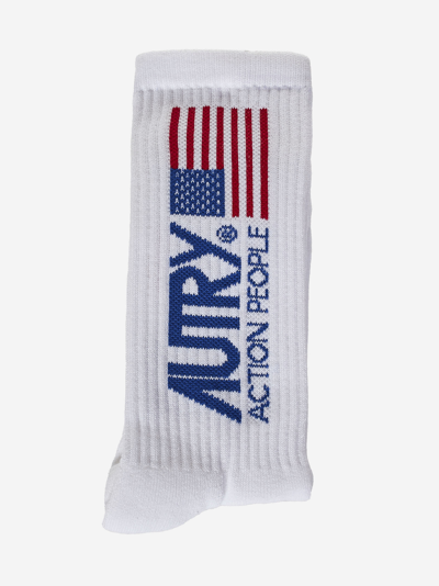 Shop Autry Socks In White