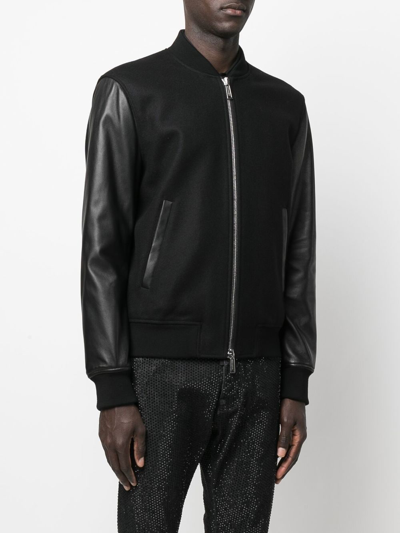 Shop Dsquared2 X Ibra Jacket In Black